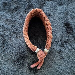 Silpada Braided Leather Bracelet